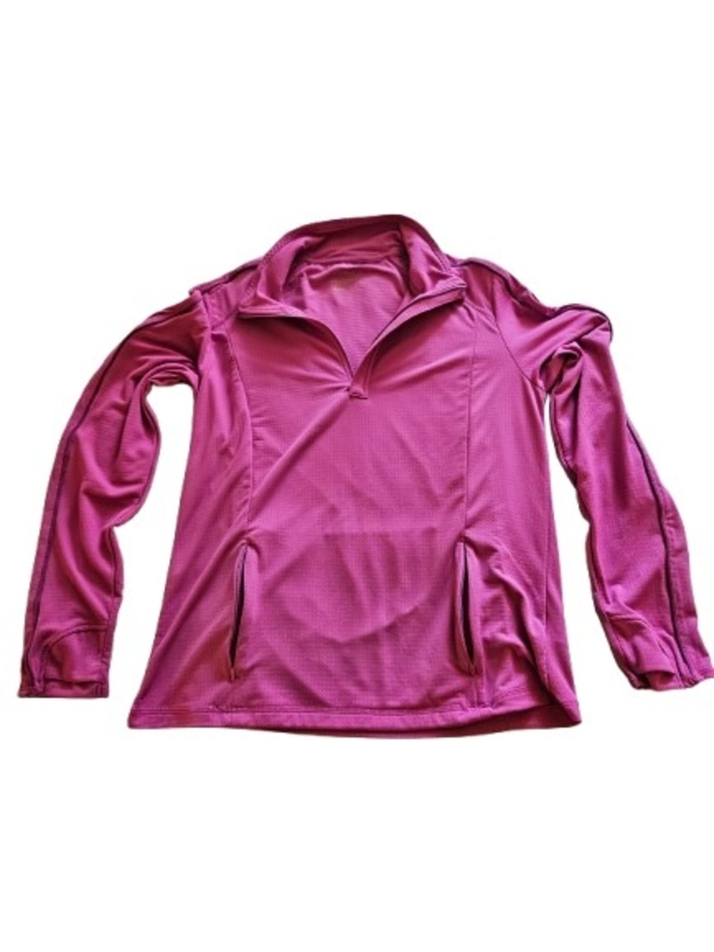 Women’s Pink Half-Zip Ski Pullover Jacket